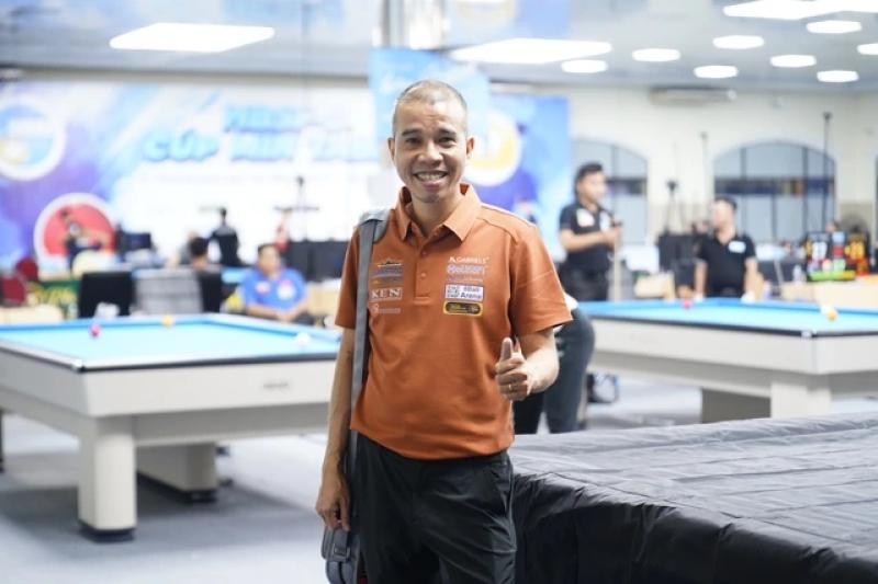 Billiards: Trần Quyết Chiến 'bơi ngược dòng' bằng sê-ri lớn, gặp đối thủ đầy duyên nợ- Ảnh 1. Billiards: Trần Quyết Chiến 'bơi ngược dòng' bằng sê-ri lớn, gặp đối thủ đầy duyên nợ- Ảnh 1.