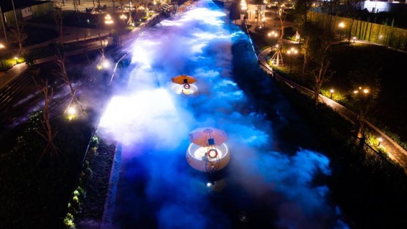Chiêm ngưỡng vẻ đẹp siêu thực trên Dòng sông Ánh sáng T&T City Millennia - Ảnh 4.