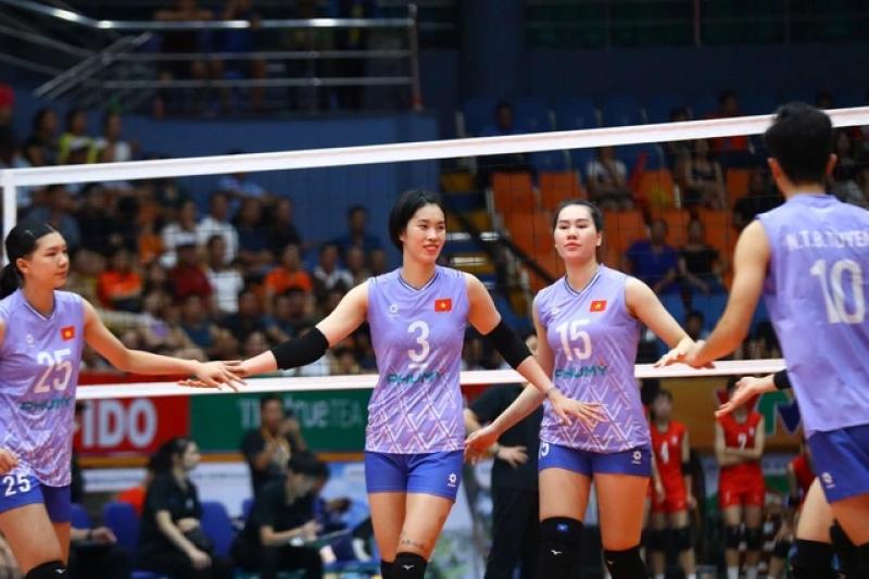 Đội tuyển bóng chuyền nữ Việt Nam thắng dễ Indonesia ở chặng 2 SEA V.League- Ảnh 2. Đội tuyển bóng chuyền nữ Việt Nam thắng dễ Indonesia ở chặng 2 SEA V.League- Ảnh 2.