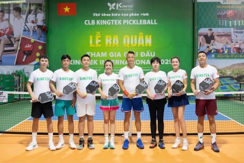 Bùng nổ số lượng tay vợt đăng ký tham dự giải pickleball quốc tế Kingtek 2025- Ảnh 3. Bùng nổ số lượng tay vợt đăng ký tham dự giải pickleball quốc tế Kingtek 2025- Ảnh 3.