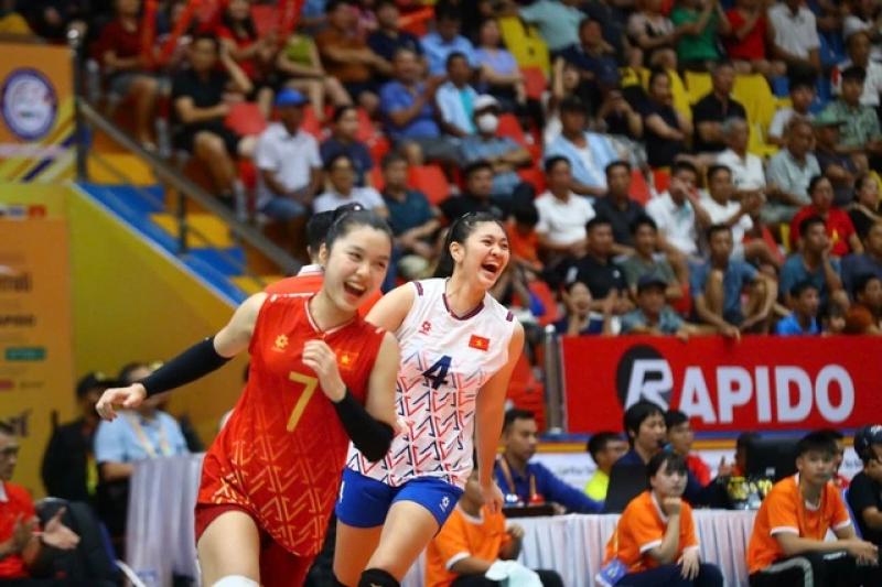U.21 Việt Nam thắng tưng bừng trận ra quân giải bóng chuyền nữ U.21 thế giới- Ảnh 2. U.21 Việt Nam thắng tưng bừng trận ra quân giải bóng chuyền nữ U.21 thế giới- Ảnh 2.